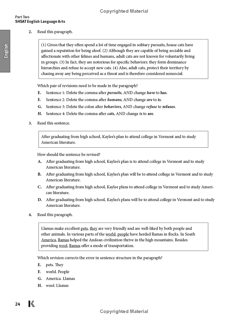 Sách ngoại văn: New York City SHSAT Prep 2020 &amp; 2021: 3 Practice Tests + Proven Strategies + Review (Kaplan Test Prep NY)