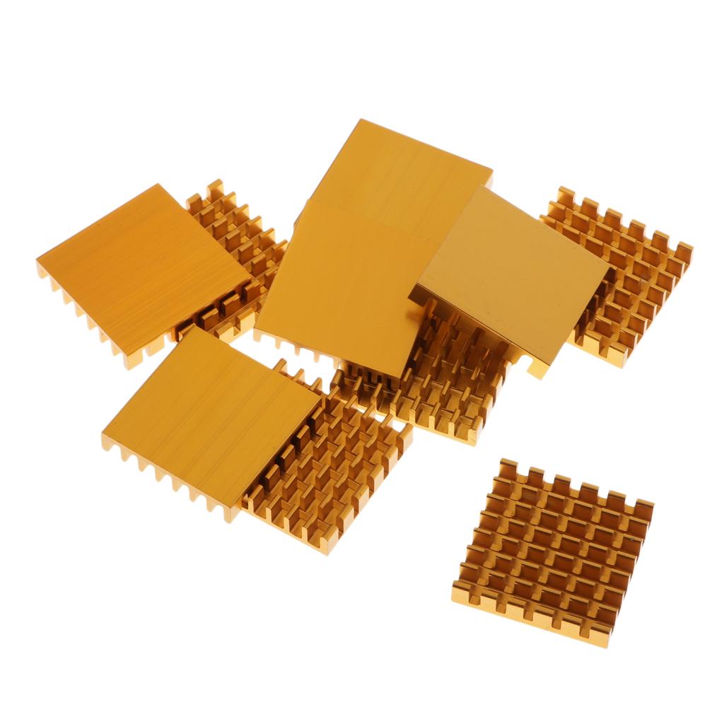 Hilabee 10 Chiếc Đồng Làm Mát Chống Nóng Cho IC Mạch, Bo Mạch Chủ