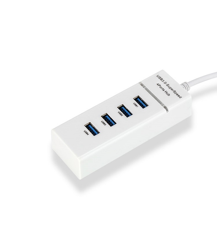 Thiết Bị Kết Nối Đa Cổng Cắm Chia 4 Cổng USB 3.0 Nhỏ Gọn