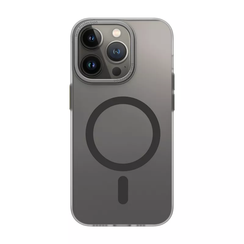 Ốp lưng chống sốc cho iPhone 14 Pro Max hỗ trợ sạc Maqsafe hiệu WIWU PC Ultra-thin Frosted Magnetic Case - hàng nhập khẩu