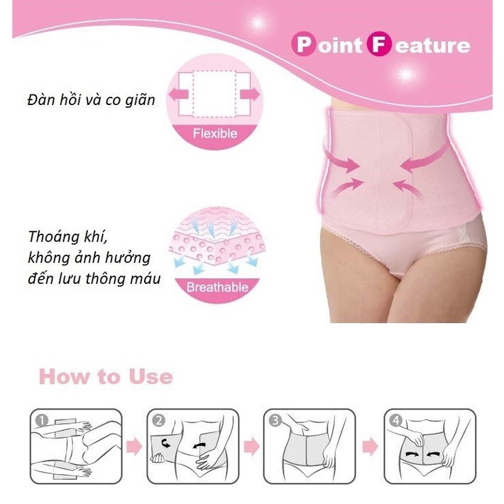 Đai đỡ bụng bà bầu Kuku S7504