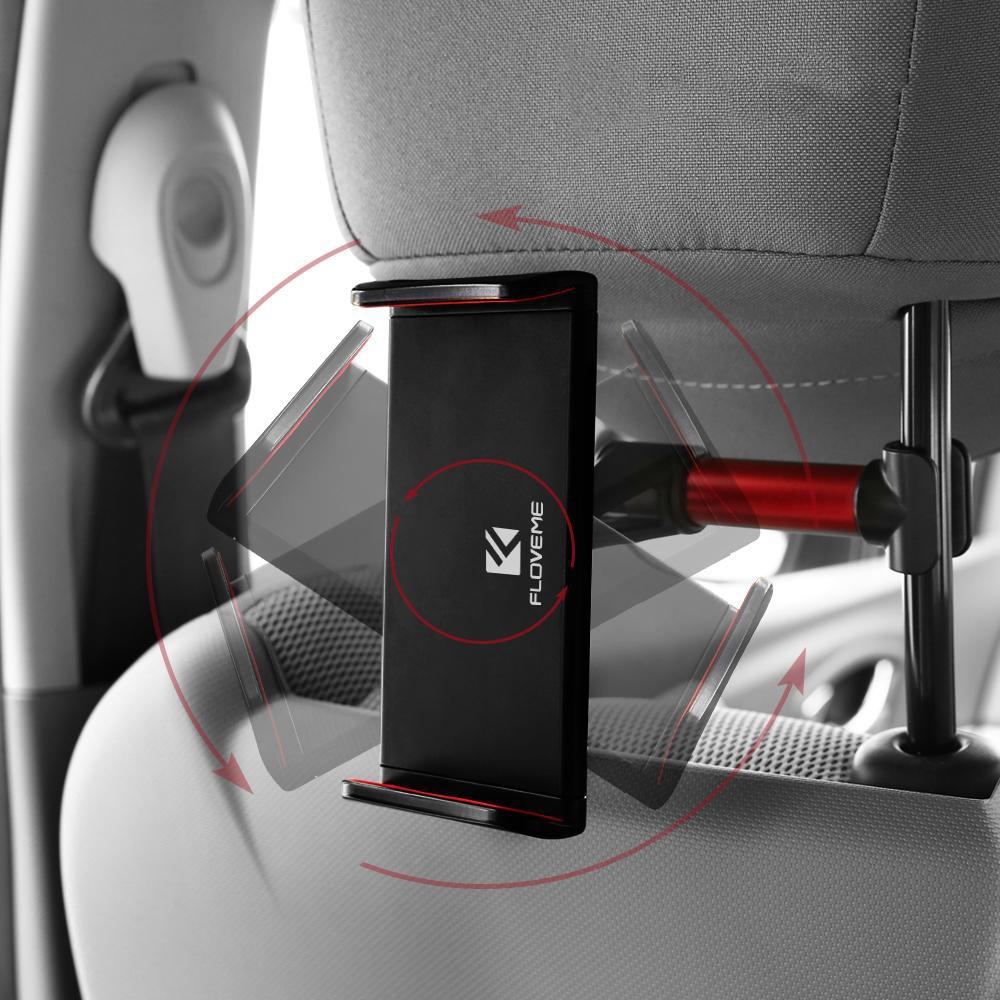 Giá đỡ điện thoại, ipad kẹp sau ghế ô tô điều chỉnh - Giá đỡ ipad trên ô tô