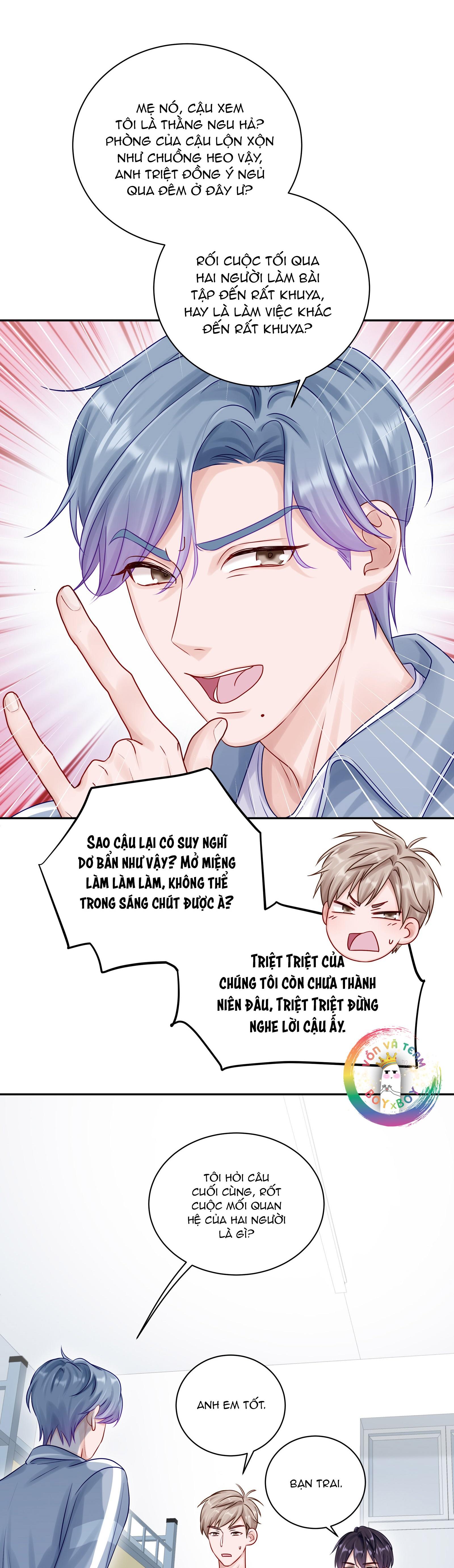 để ý tôi một chút đi mà chapter 40 10