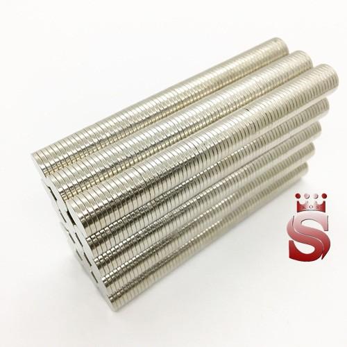 Nam châm vĩnh cửu kích thước 12x1.5mm từ N35