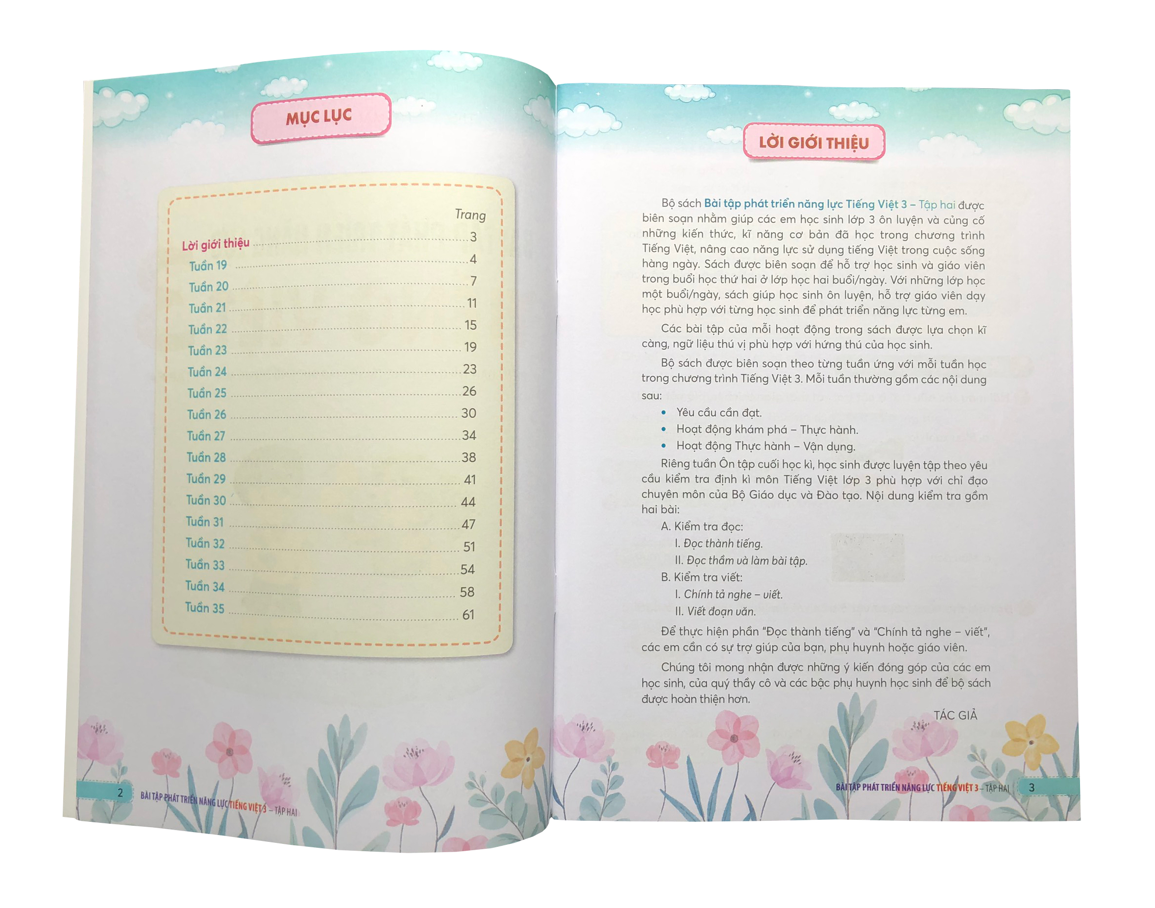 Bài tập phát triển năng lực Tiếng Việt 3 Tập 2