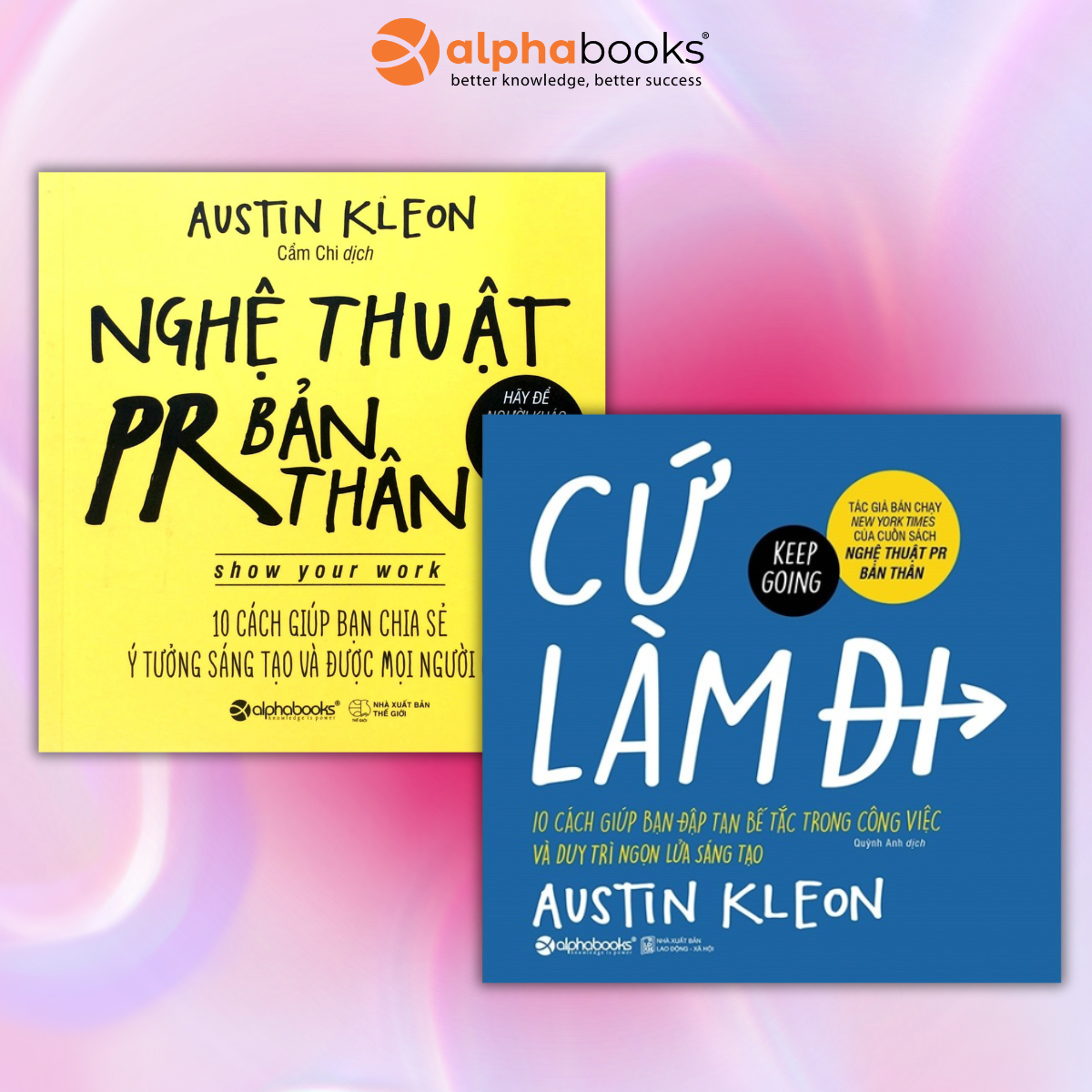Combo Sách Để Phát Triển Bản Thân  Cứ Làm Đi  Nghệ Thuật PR Bản Thân