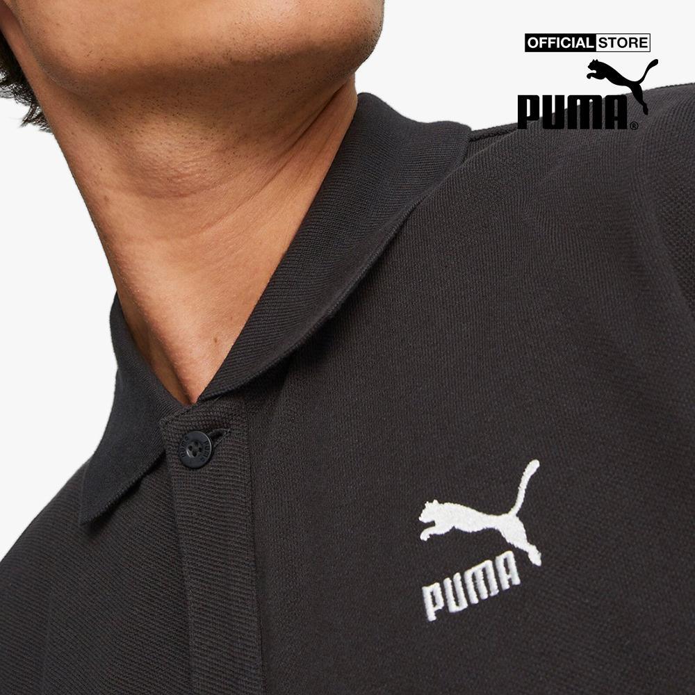 PUMA - Áo sơ mi nam tay ngắn Classics Pique538129-0