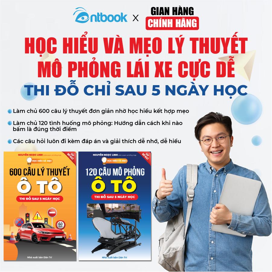 Bộ 3 Cuốn Sách Ôn Thi Lái Xe, 600 Câu Lý Thuyết Ô Tô, 120 Câu Mô Phỏng, Bộ Đề Mới Nhất 2025, Dùng Cho Thi Sát Hạch