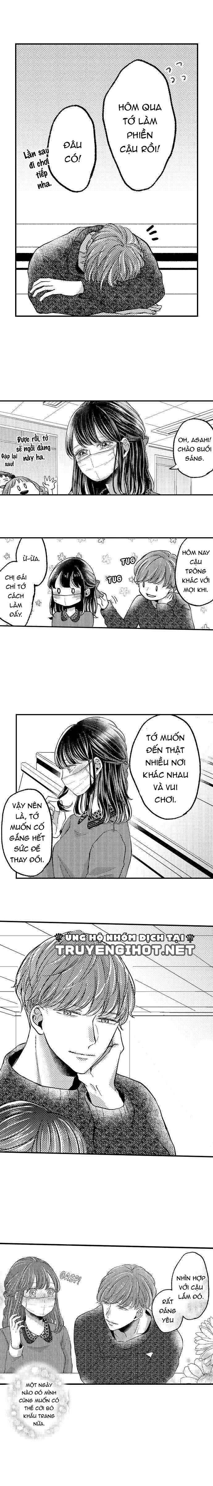 cô nàng đeo khẩu trang nhút nhát (full) chapter 9 9