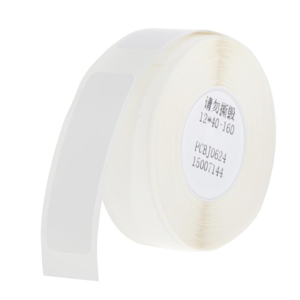 5 Roll Supermarket Portable Thermal Printer Tear-Resistant Price Tag Sticker