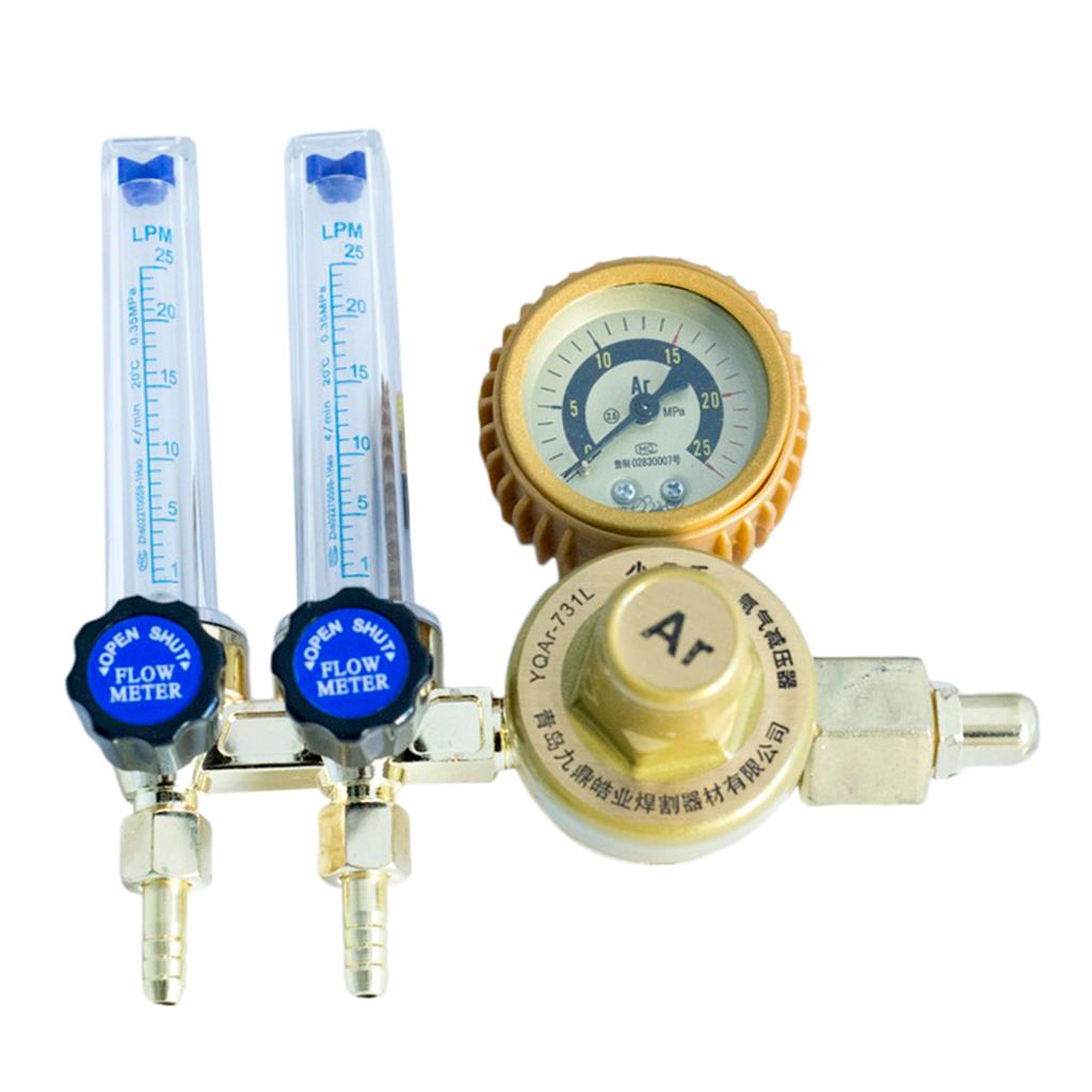 MIG TIG Stainless Steel Argon Co2 Weld Pressure Regulator Meter 0-25Mpa