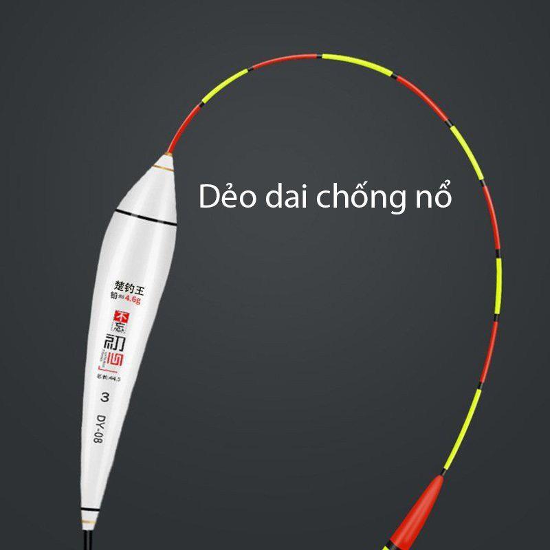 Phao câu đài DY 03 NANO Chống nổ đầu tăm to ngày và đêm đầu tăm to phao câu cá phụ kiện câu đài cao cấp giá rẻ