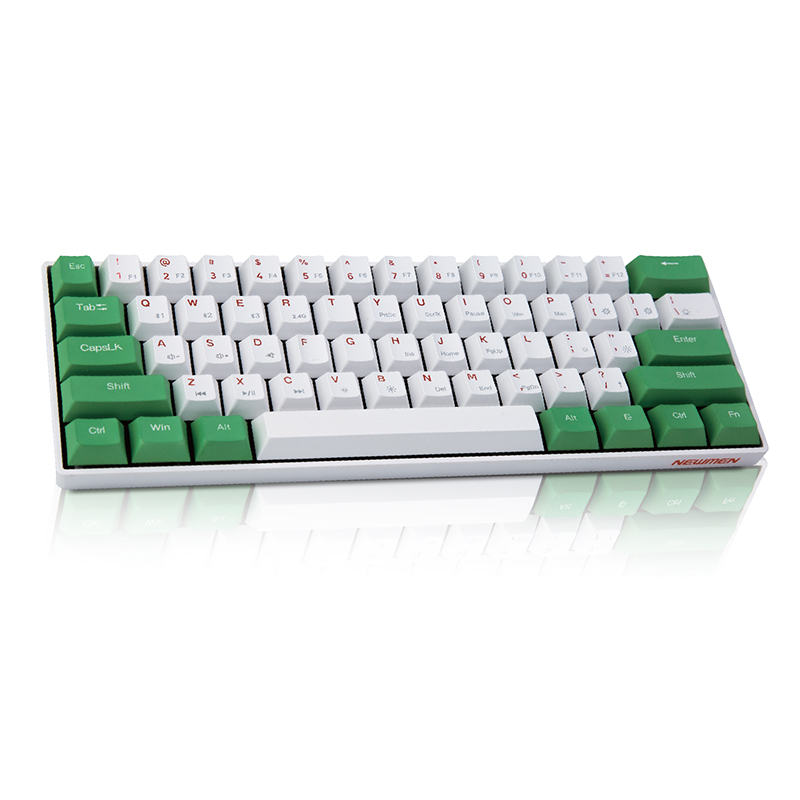 Bộ Keycap Xanh Matcha (PBT, Cherry Profile ) cho Newmen GM610 Layout 61 (12 nút) - Hàng Chính Hãng