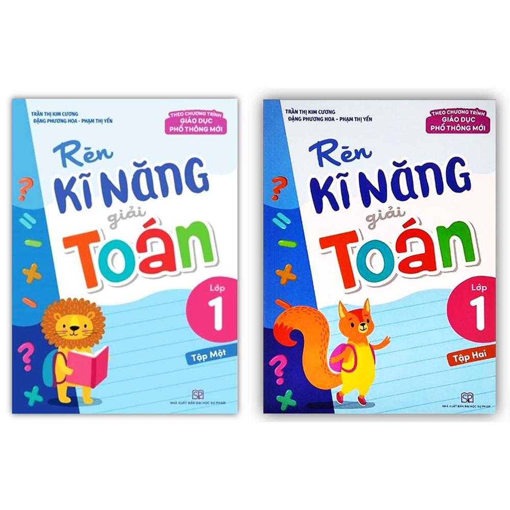 Sách - Combo Rèn Kĩ Năng Giải Toán Lớp 1  chương trình mới 2022