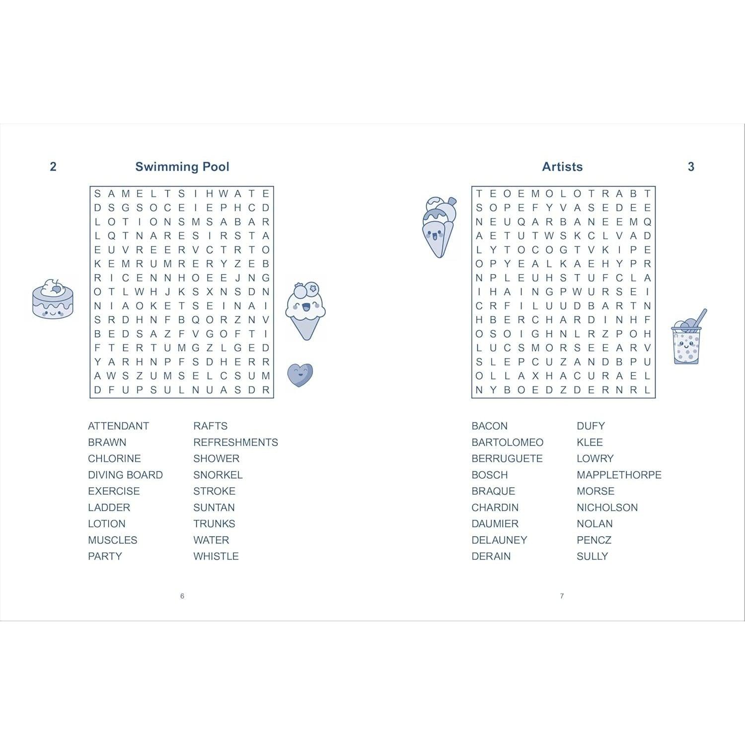 Sách Boba Tea Wordsearch