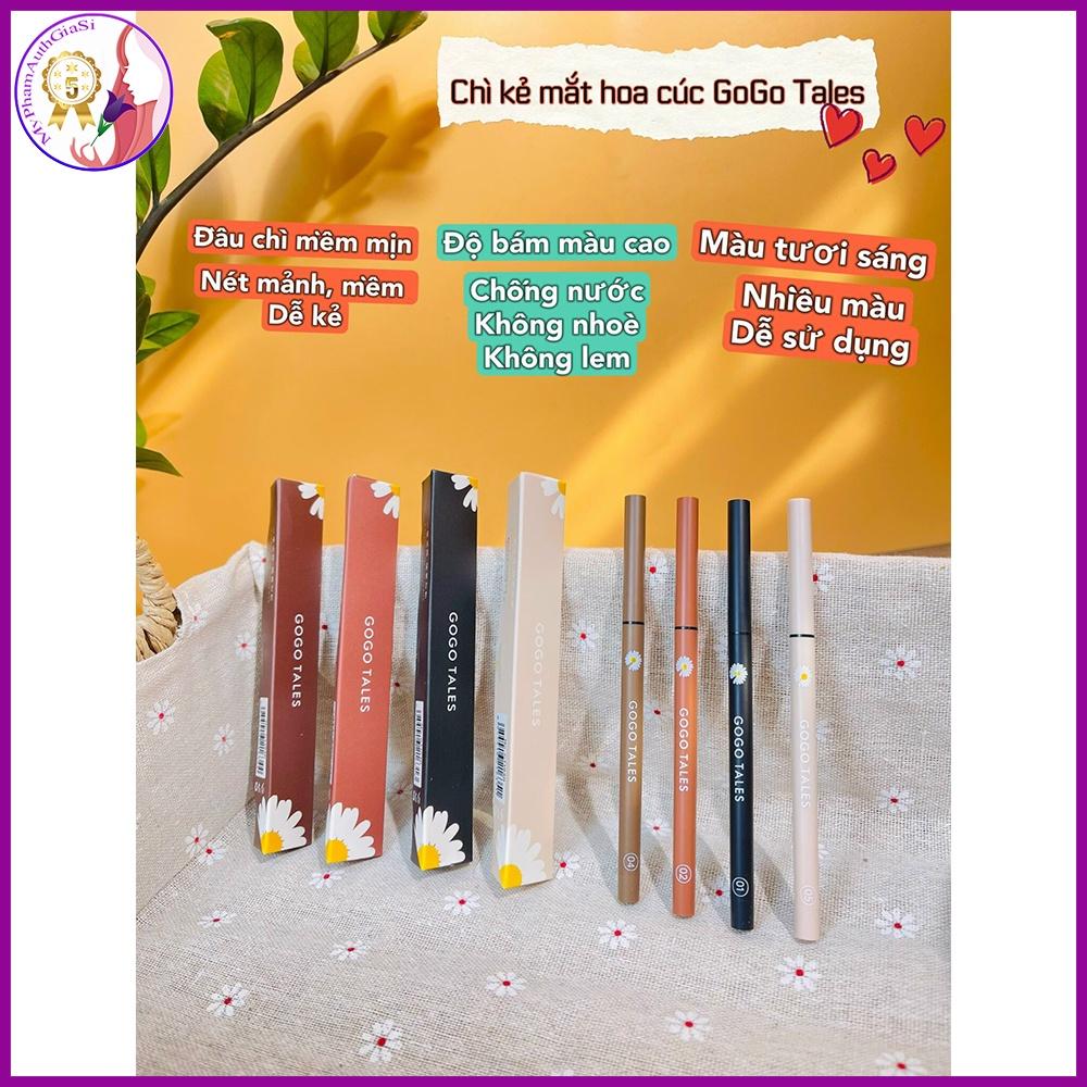 Chì kẻ mắt Gogo Tales hoa cúc dạng sáp chống nước