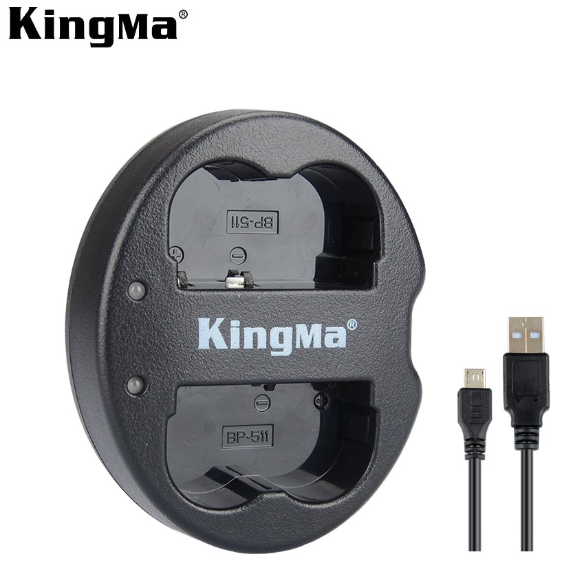 Sạc đôi Kingma cho pin PB - 511A - hành chính hãng