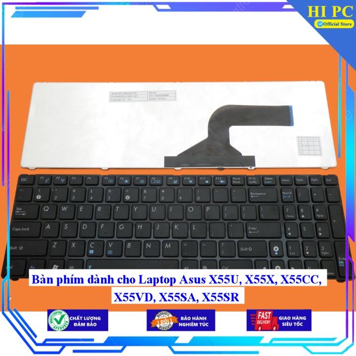 Bàn phím dành cho Laptop Asus X55U X55X X55CC X55VD X55SA X55SR - Hàng Nhập Khẩu