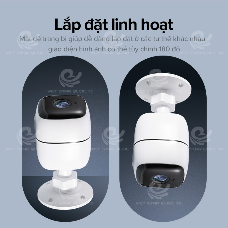 Camera Wifi Cố Định Ngoài Trời Chống Trộm ACOME, Độ Phân Giải 1080P, Dùng APP ACOME IOT - Hàng Chính Hãng