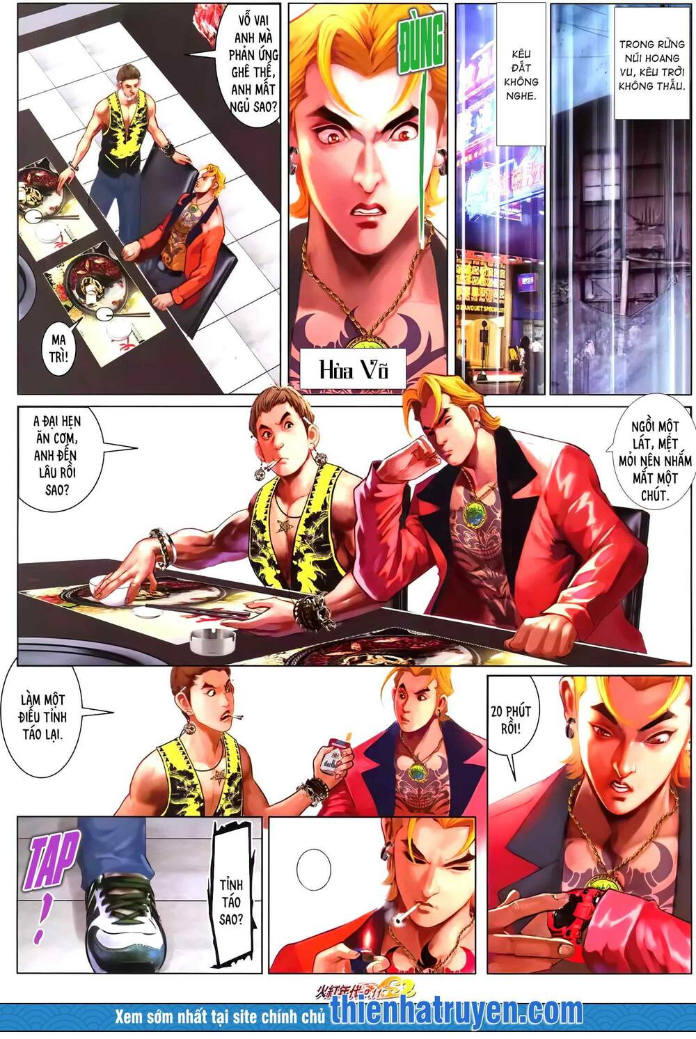 hỏa hồng niên đại hắc cốt đường chapter 1292 10