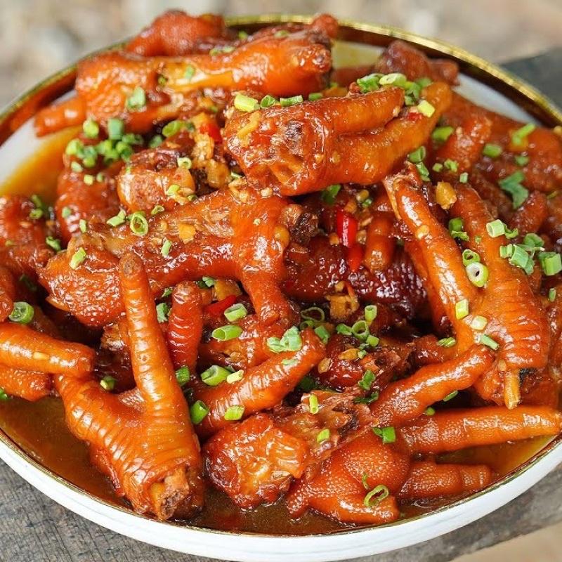 Chân gà tươi CP có xương bịch 1kg cấp đông
