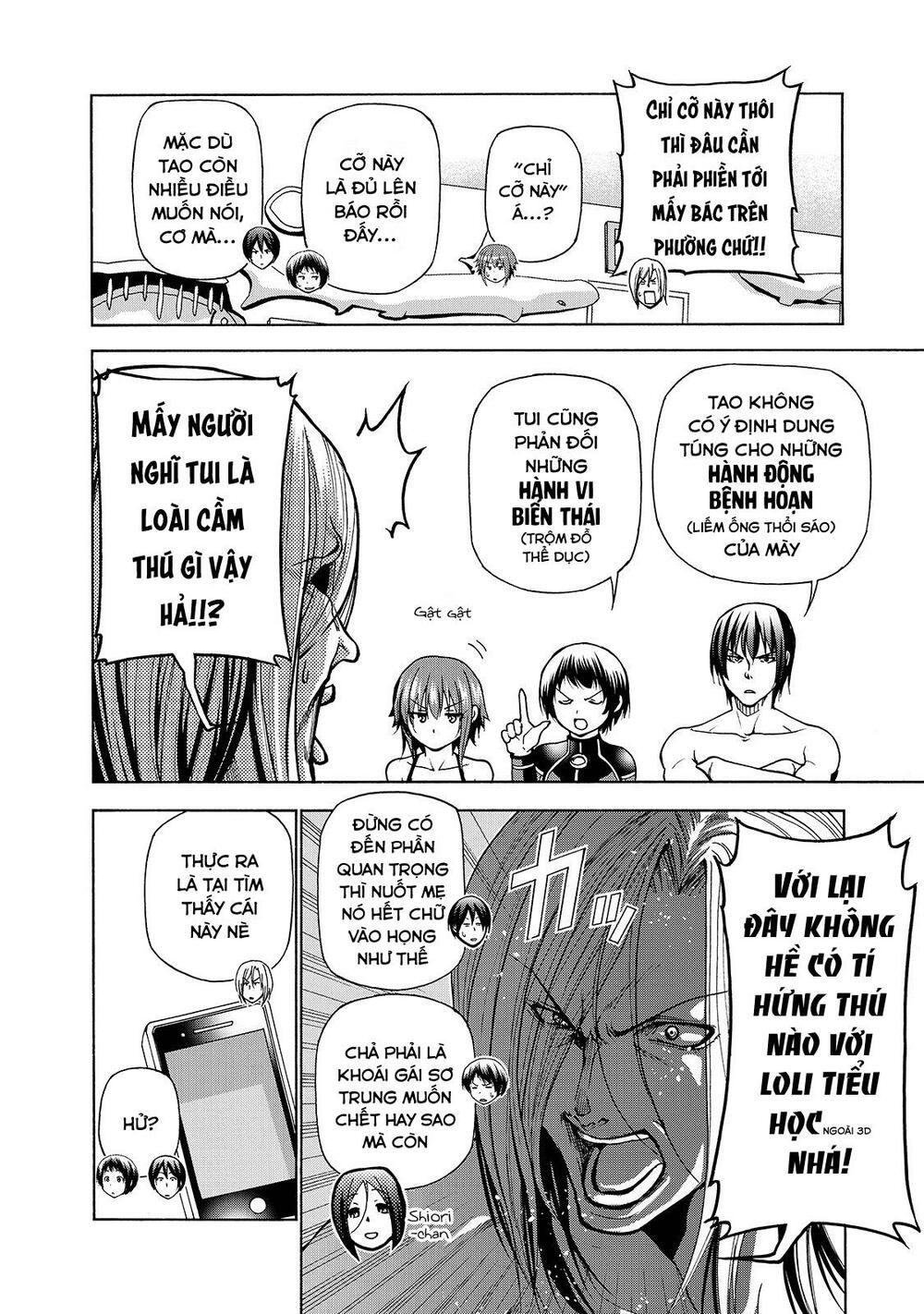 cô gái thích lặn - grand blue chapter 33 4