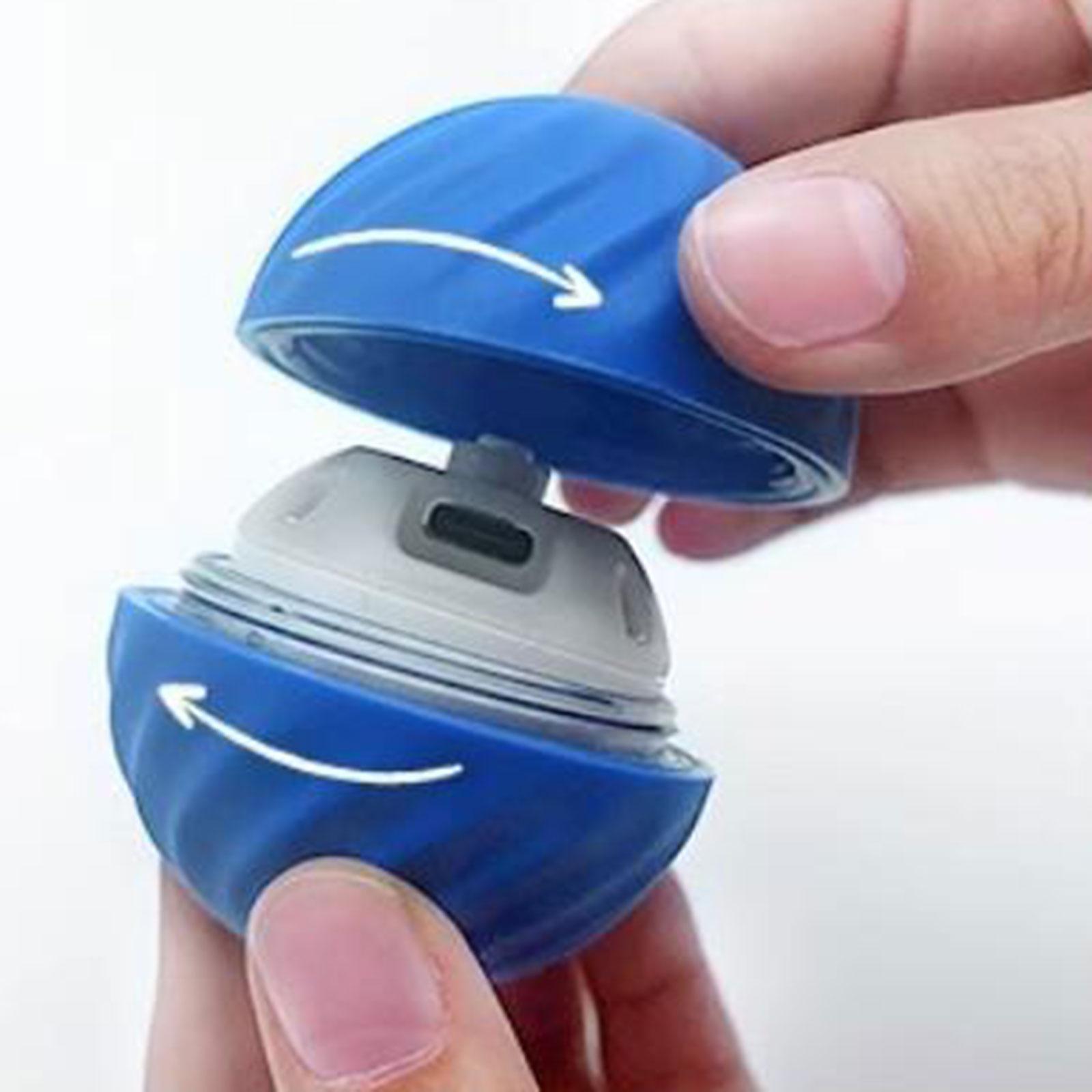 Interactive Cat Toy Ball Moving Rolling Pets Toy Ball Silicone Training Resistant to Bite Electric Automatic Pet Exercise Ball
