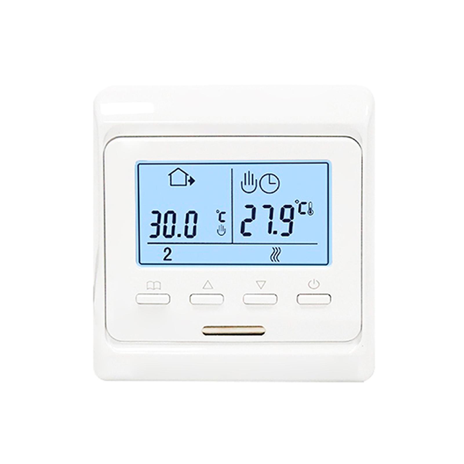 Bộ Điều Nhiệt Có Thể Lập Trình 230V Lcd Kỹ Thuật Số Với 6 Chế Độ 16A