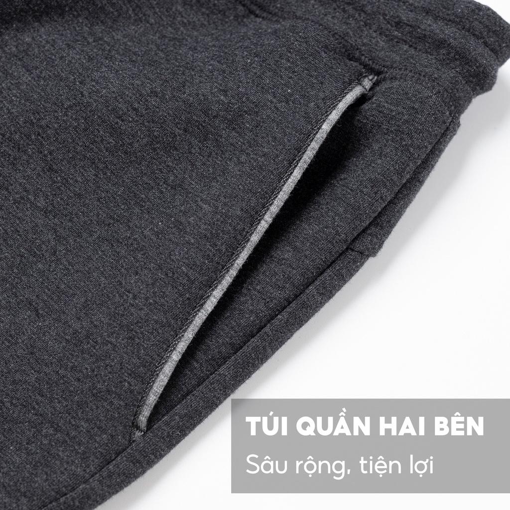 Bộ Nỉ Nam 5S Premium, Chất Liệu Supima Cotton, Dày Dặn, Thiết Kế Kéo Khóa, Cổ Trụ Khỏe Khoắn (BNK22041)