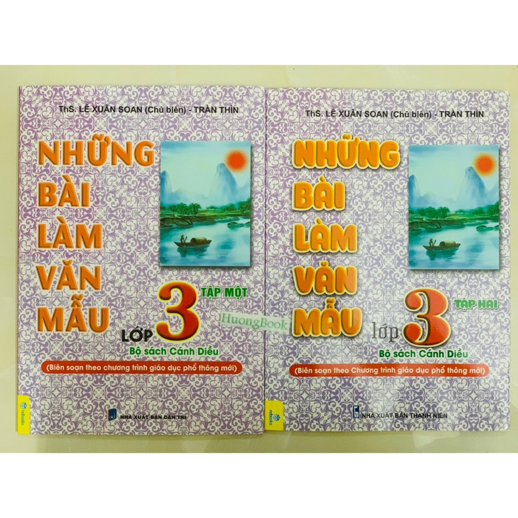 Sách - Combo Những Bài Làm Văn Mẫu Lớp 3 - Biên Soạn Theo Chương Trình GDPT Mới - Cánh Diều