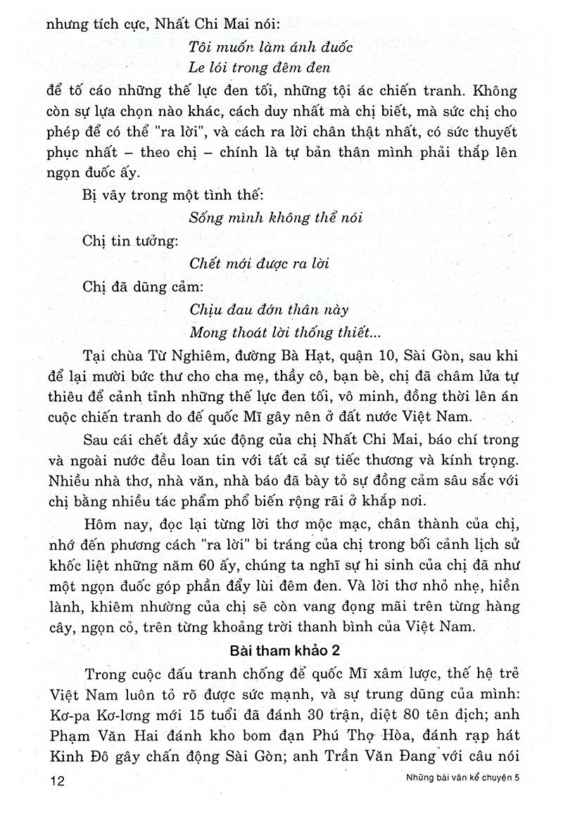 Những Bài Văn Kể Chuyện Lớp 5