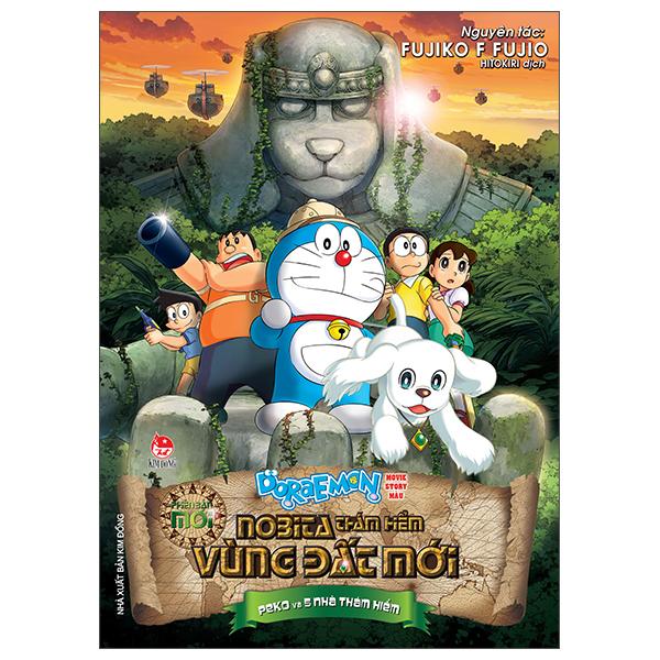 Sách - Doraemon - Movie Story Màu - Phiên Bản Mới - Nobita Thám Hiểm Vùng Đất Mới