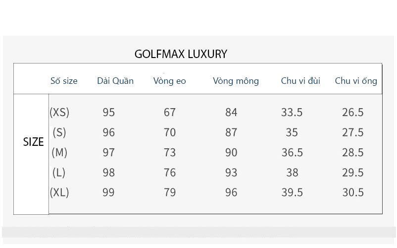 [Golfmax] Quần dài Golf nữ PGM KUZ074