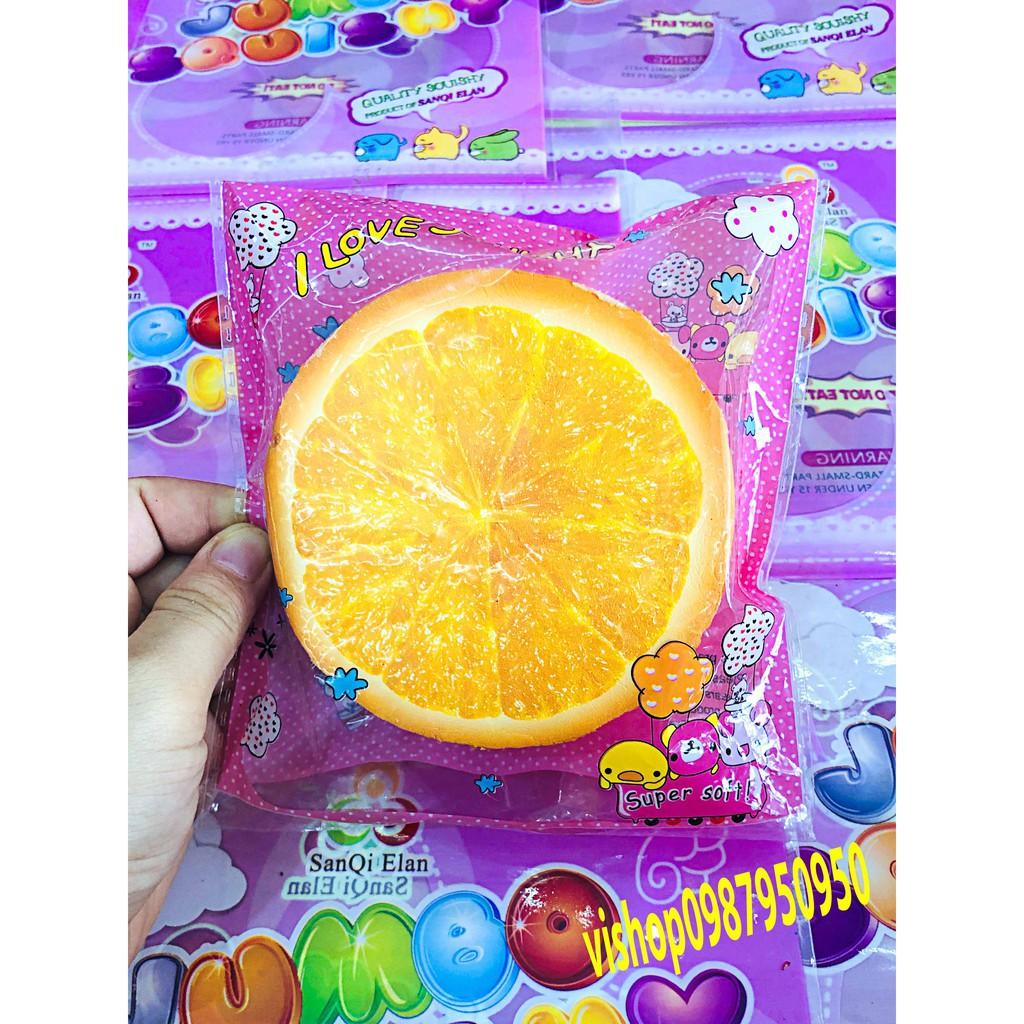 ĐỒ CHƠI SQUISHY NỬA QUẢ CAM mã TDK3 Nk85