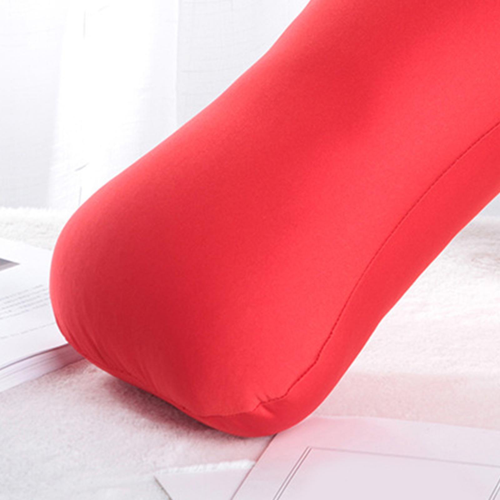 3Pcs Microbead Back Cushion 38x20cm Throw Sleep Head Neck Rest Cozy Bed
