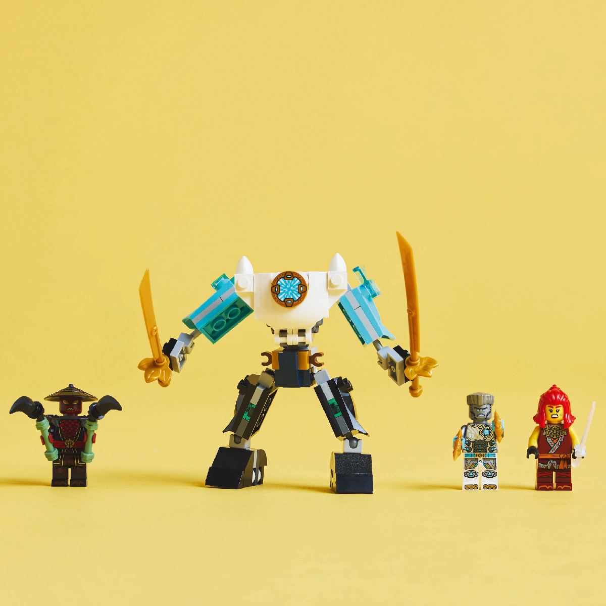 Đồ Chơi Lắp Ráp Chiến Giáp Của Zane LEGO NINJAGO 71827 (92 chi tiết)