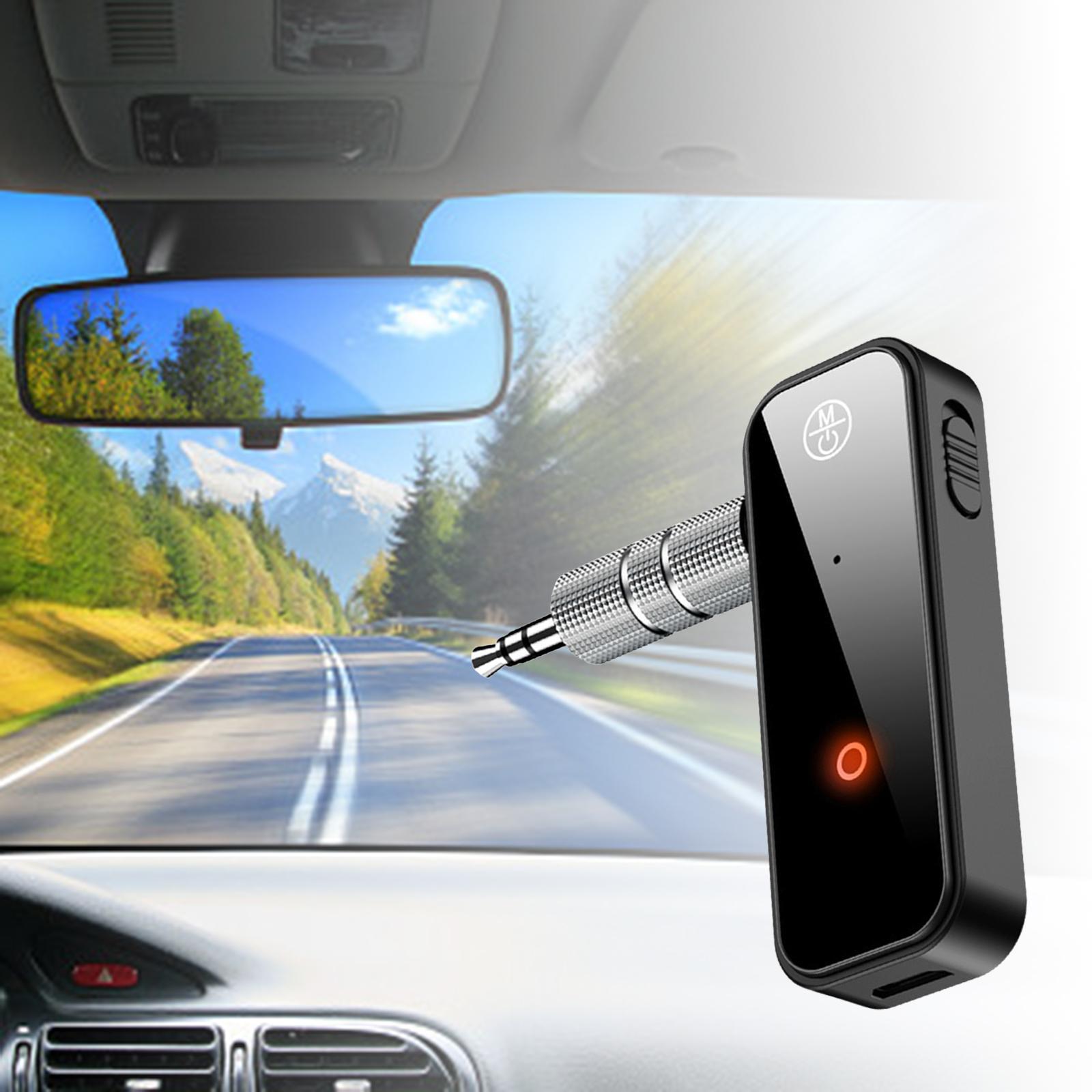 Portable Audio Bluetooth Receiver Adapter 3.5mm for TV Car PC