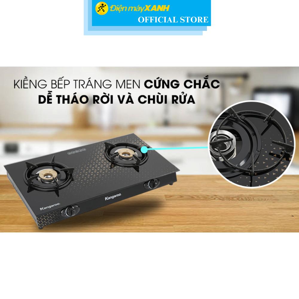 Bếp ga đôi Kangaroo KG8G1C - Hàng Chính Hãng