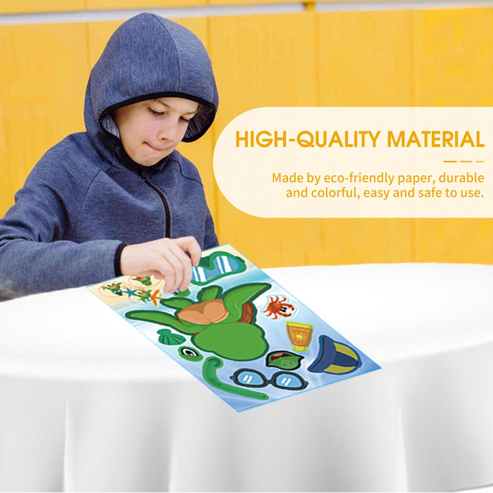 Set 50 Miếng Sticker Trang Trí Cho Trẻ Em Sáng Tạo