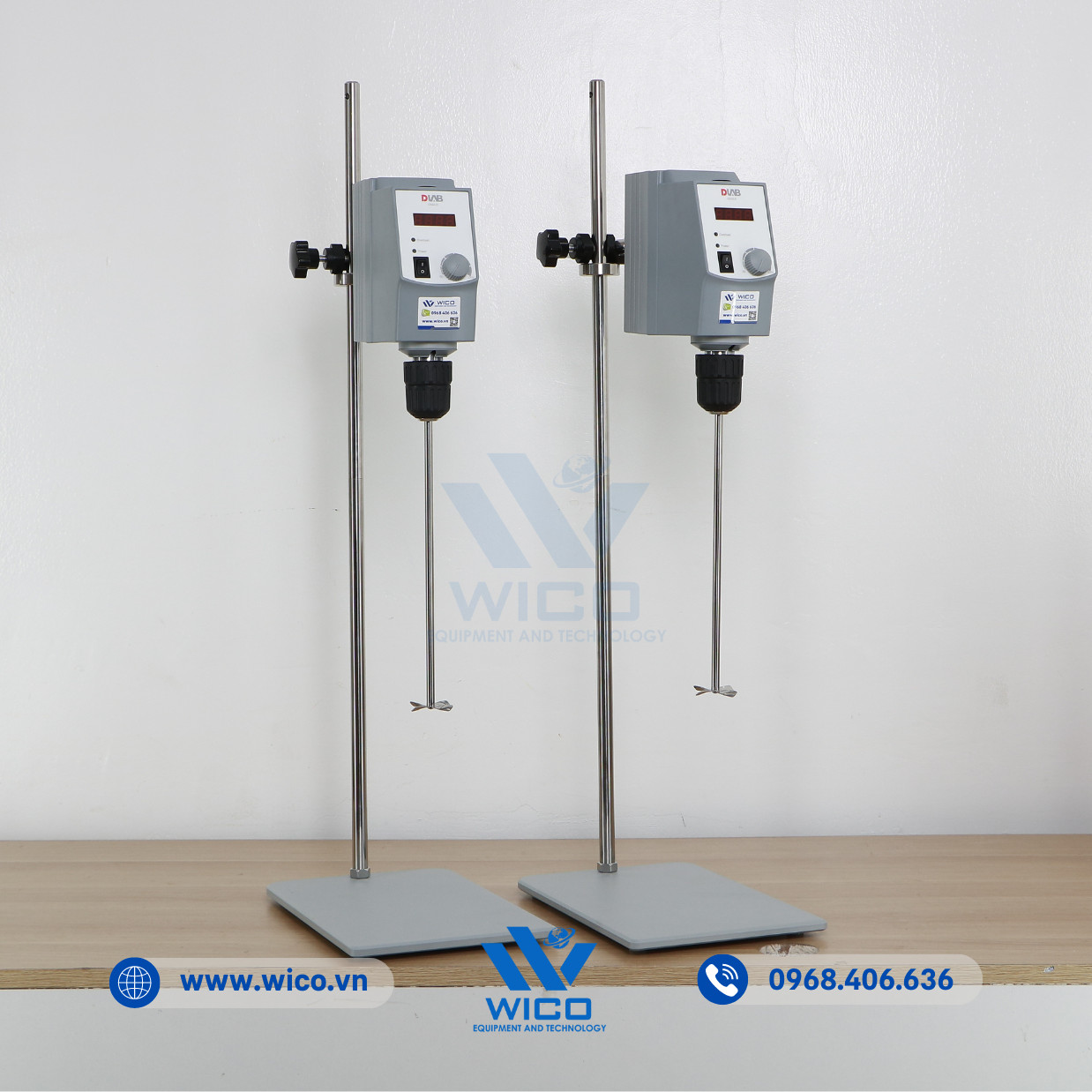 Máy Khuấy Đũa Hiển Thị Số Dlab OS20-S | 50 – 2200 vòng/phút