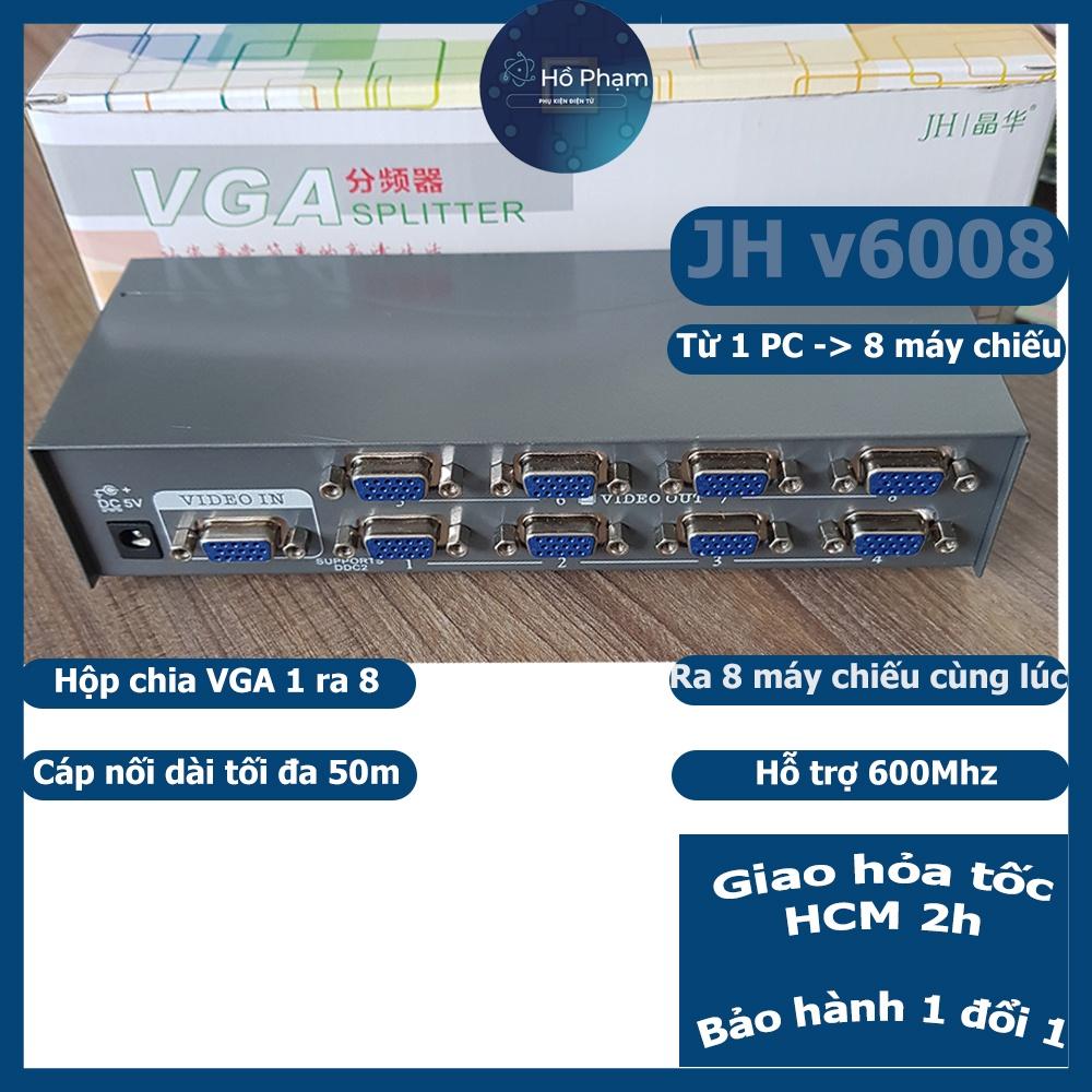 Bộ chia VGA vào 1 ra 2, 4, 8 màn hình cùng lúc. - Hồ Phạm