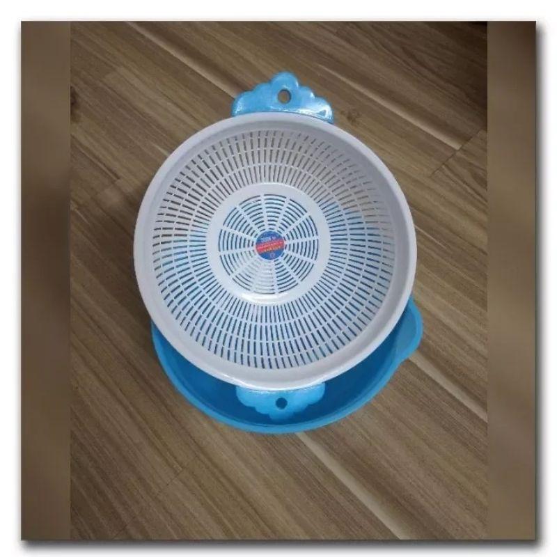 Rổ Chậu 2 Lớp Có Tai Cầm Cỡ To/Nhỏ