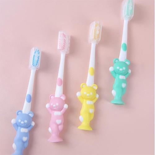 Set 4 bàn chải cho bé hình thú xuất Nhật