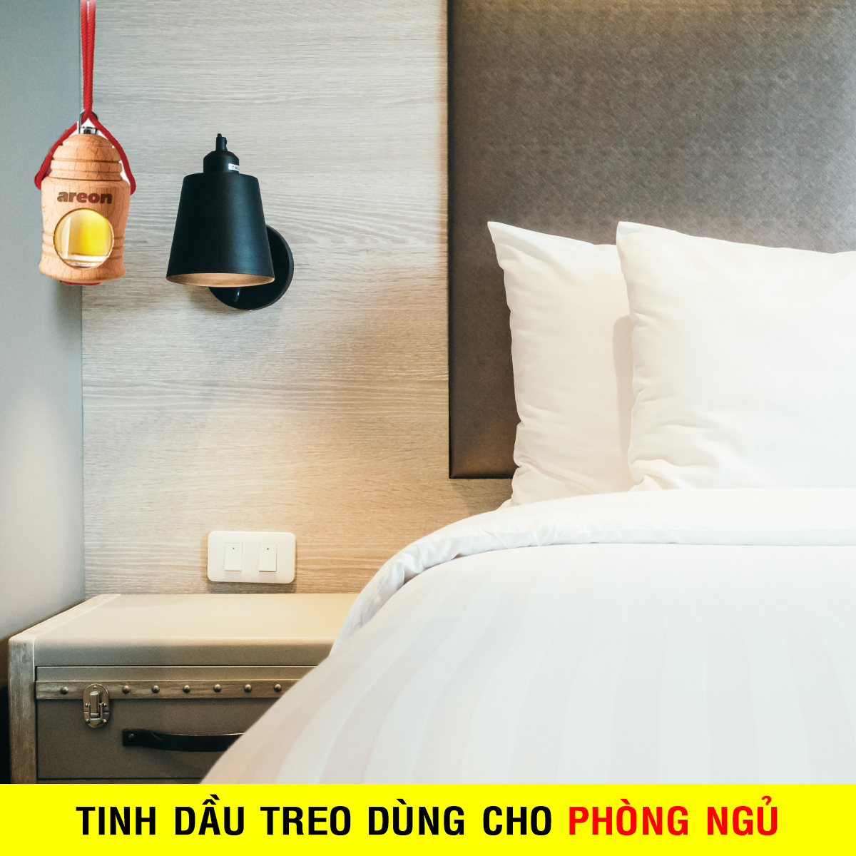 Tinh dầu treo ô tô Areon Mosaic hương Black Fougere - Ngọt Ngào và The Mát