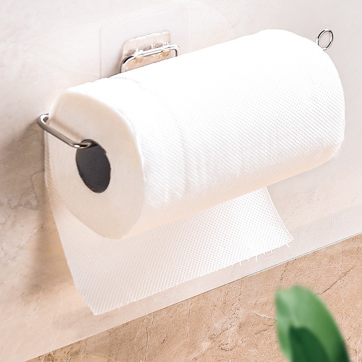 Giá Móc Treo Cuộn Giấy Nhà Bếp Giấy Vệ Sinh Treo Khăn - Egreen Dùng 1 lần