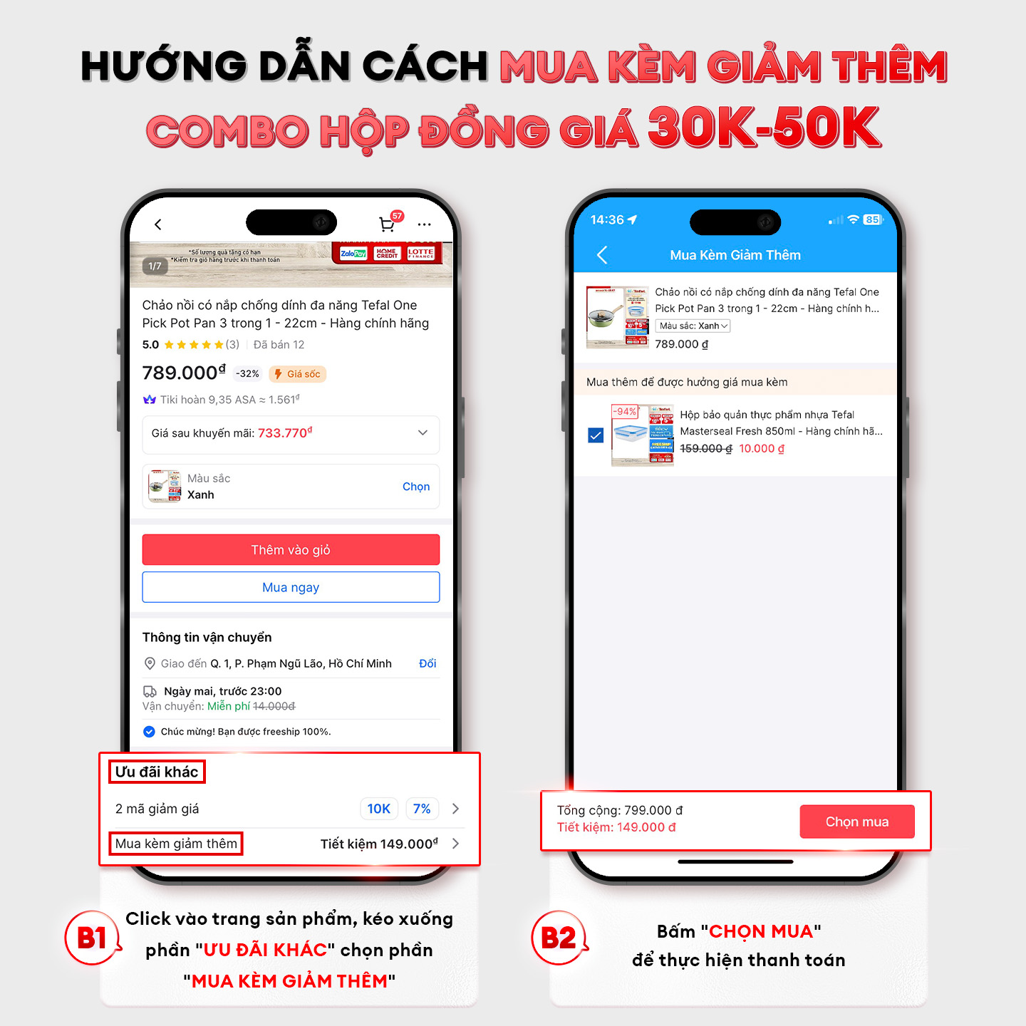 Nồi Inox Tefal Duetto Plus cao cấp - Hàng chính hãng