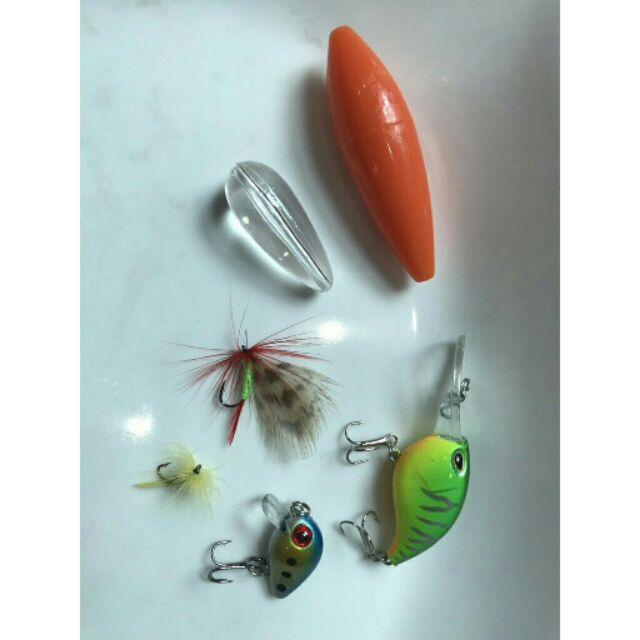 Combo mồi lure câu rô phi mương thiểu