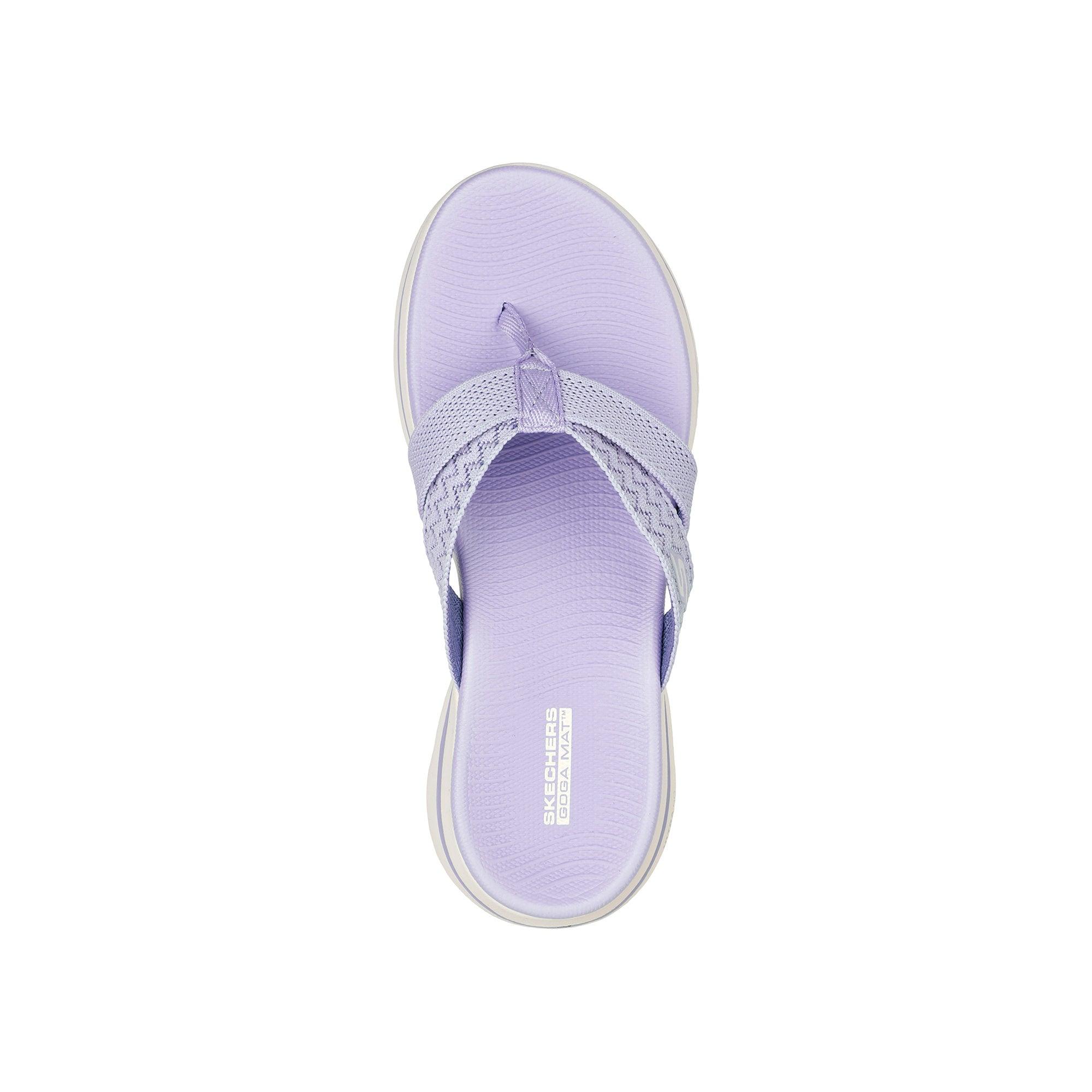 Dép xỏ ngón nữ Skechers Go Walk 5 - 140085-PUR