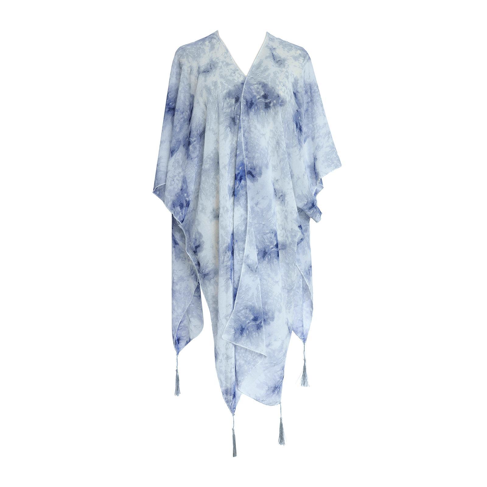 Womens Bohemian Chiffon Bikini Swimsuit Cover Up Swimwear Printed Cardigan