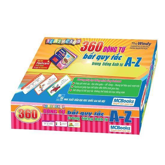 Flashcard - 360 Động Từ Bất Quy Tắc Trong Tiếng Anh Từ A - Z - Bản Quyền
